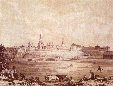 Казанский Кремль,  15-16 вв.. С рисунка Турнерелли, выполненного в 19 веке.